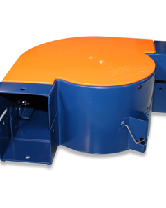 Corner 90deg high design MPF/Champion w/plastic bushing